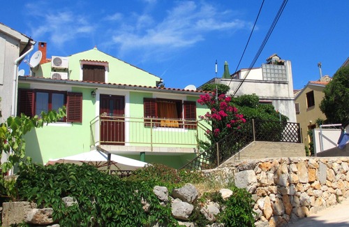Cunski Apartamento | Apartamento-estudio con terraza y vista al mar Cunski, Losinj (AS-7951-a)