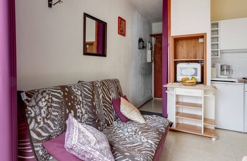 Bareges Apartamento | Estudio para 4 pers con TV, parking, admite mascotas, cerca de estación de esquí