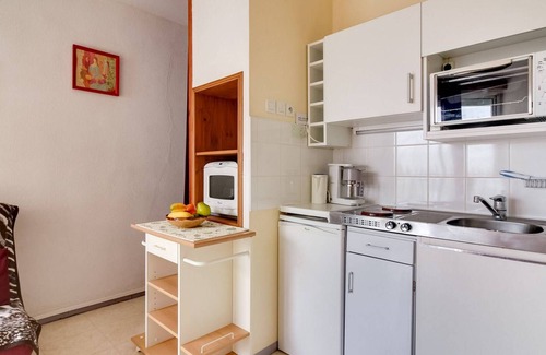 Bareges Apartamento | Estudio para 4 pers con TV, parking, admite mascotas, cerca de estación de esquí