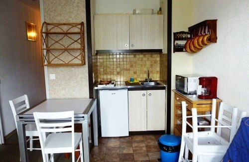 Arette Apartamento | Estudio para 6 en Arette con acceso a pistas, balcón, taquilla de esquí y aparcamiento gratuito