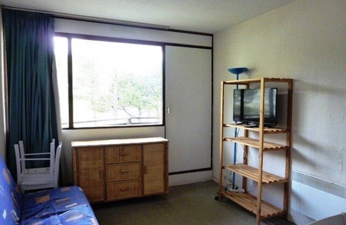 Arette Apartamento | Estudio para 6 en Arette con acceso a pistas, balcón, taquilla de esquí y aparcamiento gratuito