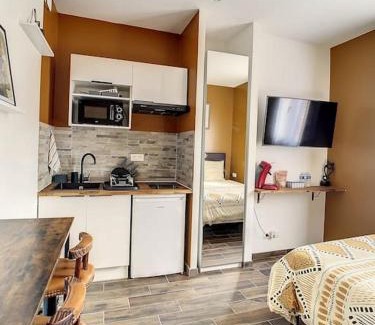 Saint-Acheul Apartamento | STUDIO GARE AMIENS TOUT ÉQUIPÉ NETFLIX WIFI 2PERS