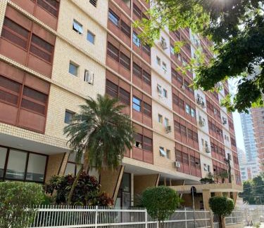 Gonzaga Apartamento | Studio Gonzaga 1 Quadra da Praia
