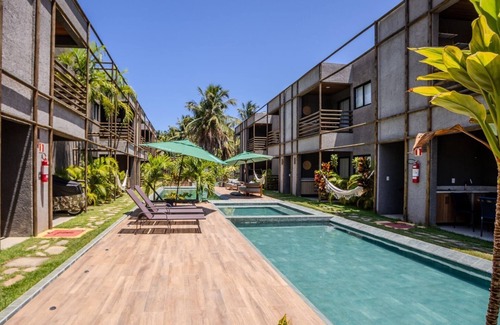 Passo de Camaragibe Apartamento | Studio in Cond. W/pool Near the Beach Cvkb0006