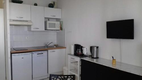 Ciboure Apartamento | studio idéal couple 2 enfants, bien situé, calme
