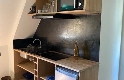 Fromentieres Apartamento | Studio in a 28-hectare property, with all modern conveniences, on the banks of the Mayenne river