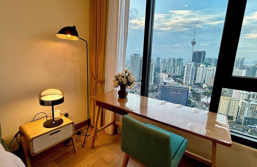 Pudu Apartamento | Studio in Bukit Bintang KLCC View