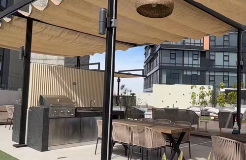 Zona Río Apartamento | Estudio en distrito de negocios