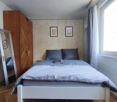 Powisle Apartamento | Studio in city center with Stadium view