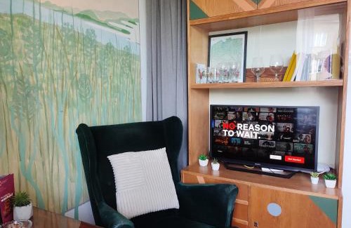 Powisle Apartamento | Studio in city center with Stadium view