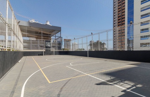 Setor Bueno Apartamento | Studio in Condominium With Pool and Gym Cel1804