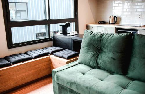 Sao Goncalo Apartamento | Studio incrível no Parque Una com vaga de garagem