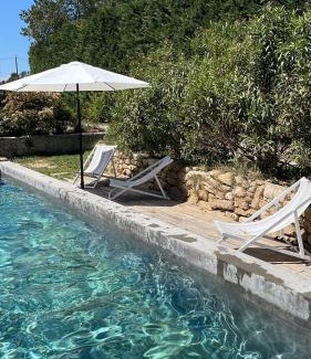 Lourmarin Apartamento | Studio indépendant avec piscine proche Lourmarin