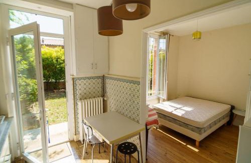 Lafourguette Apartamento | Studio Jardin à la Villa Odette