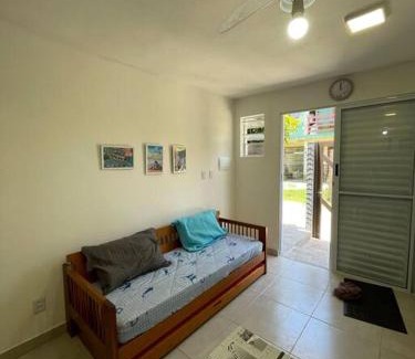 Tramandai Casa | Studio junto ao mar, 1 dorm/charmoso e privativo