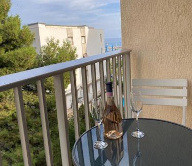 Menton Apartamento | Studio La Cigale bord de mer