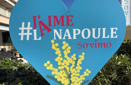 Mandelieu-la-Napoule Beach Apartamento | Studio La Napoule 2 min beach 4 people air conditioning