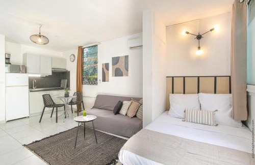 Pointe du Bout Apartamento | Studio La Pivoine, en bord de mer