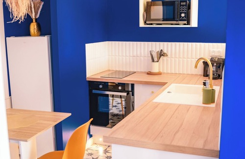 Sotteville-les-Rouen Apartamento | Studio Les Jardins de Majorelle