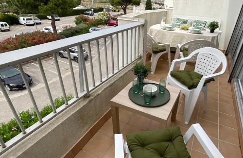 Le Grau-Du-Roi Apartamento | Studio le Vue mer Accès direct à la plage Parking privé Clim belle terrasse