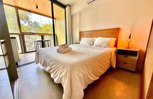 Leblon Apartamento | Studio Leblon - Vista Cristo, nuevo, piscina y gym