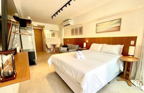 Leblon Apartamento | Studio Leblon - Moderno com piscina e academia.
