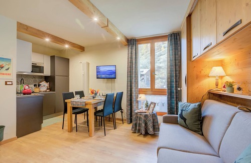 Pragelato Apartamento | Studio Les Caribous Mountain Retreat