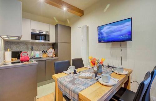 Pragelato Apartamento | Studio Les Caribous Mountain Retreat