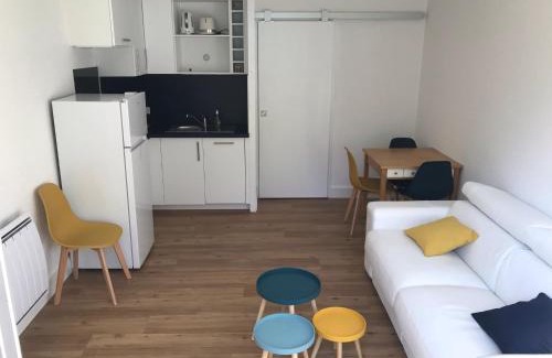 Pornichet Apartamento | Studio Les Pétrels avec terrasse et jardinet à 2 pas de la plage