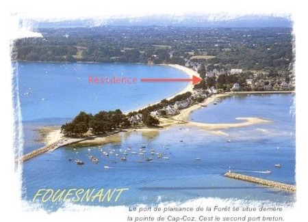 Fouesnant Apartamento | STUDIO Les pieds dans l'eau CAP-COZ Fouesnant
