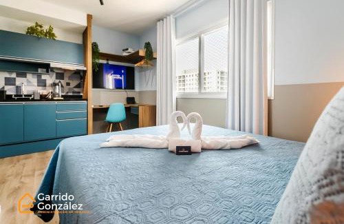 Belenzinho Apartamento | Studio Metrô Belém SP com Ar Quente e Frio