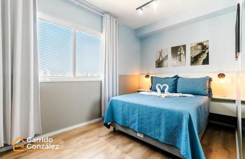 Belenzinho Apartamento | Studio Metrô Belém SP com Ar Quente e Frio