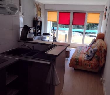 Santa Cruz Apartamento | studio meublé ensoleillé fibre Bouygues