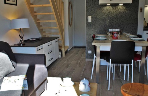 Risoul Apartamento | Studio mezzanine renouvé 6 pers, proche commodités et téléski, avec balcon sud/est et casier à ski - FR-1-330-506
