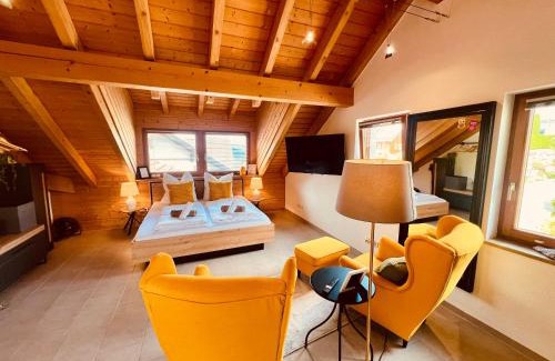 Neustadt Apartamento | Studio mit King-Size-Bett & Privatparkplatz