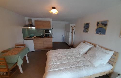Soustons Apartamento | Studio moderne rénové au bord du lac pour deux personnes à Vieux Boucau - FR-1-239-991