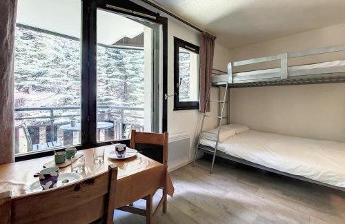 Reberty Apartamento | Studio moderne tout équipé, balcon, au pied des pistes – Les Belleville - FR-1-344-1122