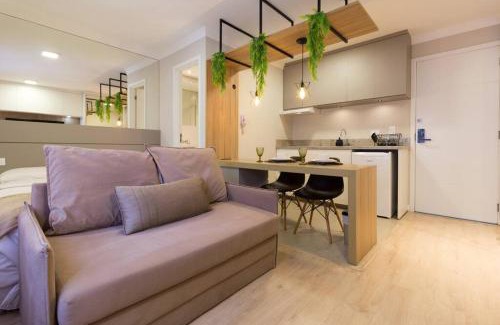 Bigorrilho Apartamento | Studio Moderno Ap 45 Soho Life