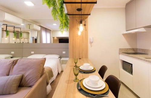 Bigorrilho Apartamento | Studio Moderno Ap 45 Soho Life