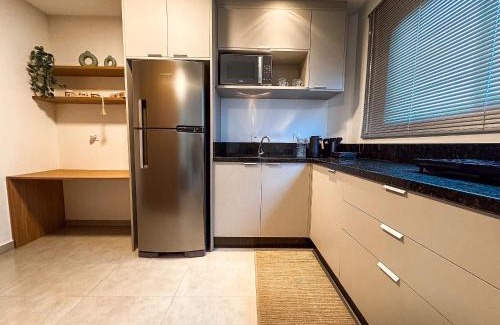 Santa Terezinha Apartamento | Studio Moderno c/Piscina e Garagem