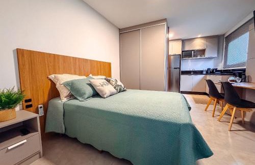 Santa Terezinha Apartamento | Studio Moderno c/Piscina e Garagem