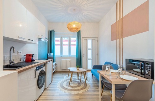 Roubaix Apartamento | Studio near tram & Parc Barbieux, CHR + parking