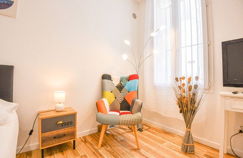 Baille Apartamento | Studio neuf avec A/C proche Castellane et métro
