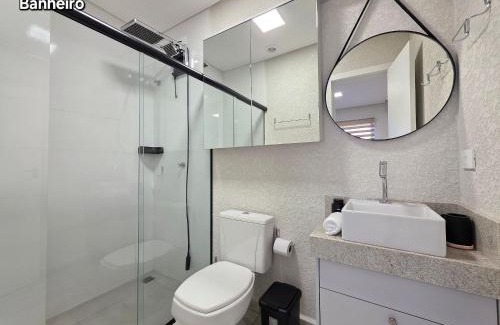 Foz do Iguacu City Centre Apartamento | Studio Novíssimo no Centro para 4 pessoas