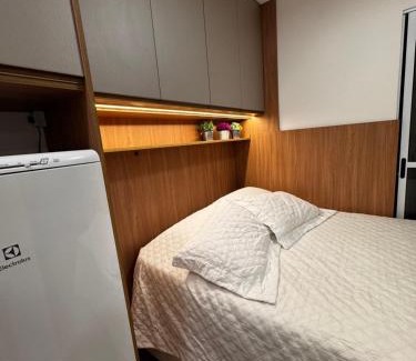 Sao Paulo Apartamento | Studio novo a 10 minutos da estação de metrô e ônibus