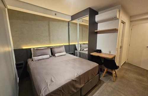 Santo Amaro Apartamento | Studio novo ao lado no metrô Brooklin