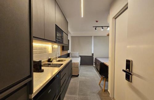 Santo Amaro Apartamento | Studio novo ao lado no metrô Brooklin