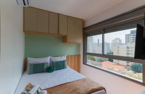 Vila Pompeia Apartamento | Studio Novo com Academia em Perdizes - Allianz 5min walk