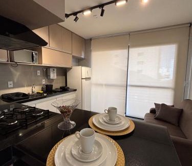 Saraiva Apartamento | Studio novo e completo