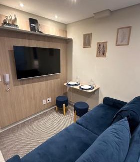 Sao Paulo Apartamento | Studio novo e equipado - próximo ao Metrô Morumbi